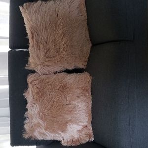 Pink decor cushions (set)